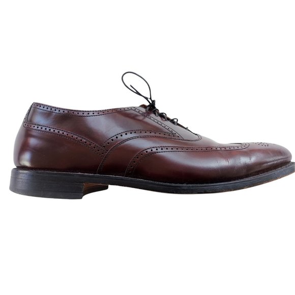 BOSTONIAN CLASSICS Men\'s Burgundy Wing Tip Oxfords Size 11 B Narrow main image 5